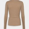 Hauts Anna Field Beige Femme | XZO-0071085